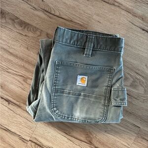 Carhartt Green Work Pants